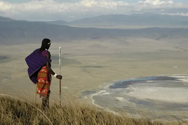 Ngorongoro Crater Rim, Maasai Culture and Sunset